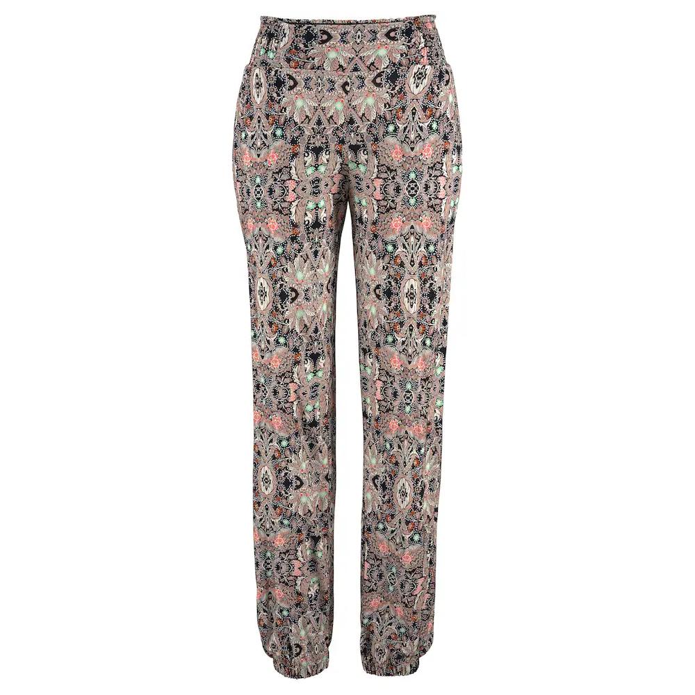 S.Oliver Strandhose Mit Alloverprint Und Taschen Stoffhose Sommerhose Elastisch