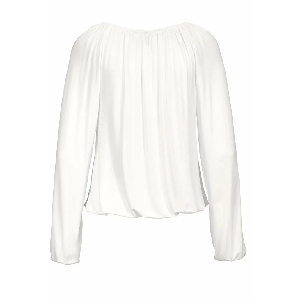 S.Oliver Strandshirt Mit Bindeband Am Ausschnitt Lockere Passform Boho-Style