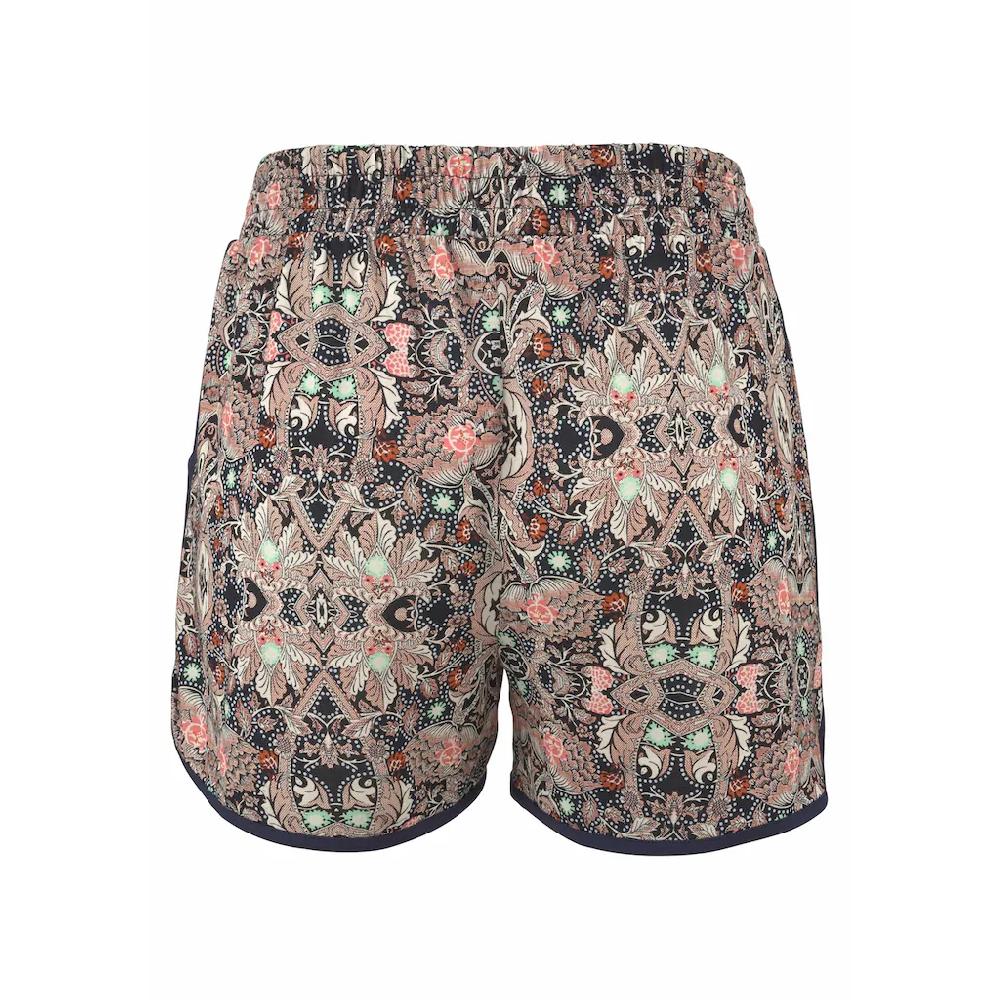 S.Oliver Strandshorts Mit Ethnodruck Und Taschen Elastischer Gummizugbund Kurze Hose