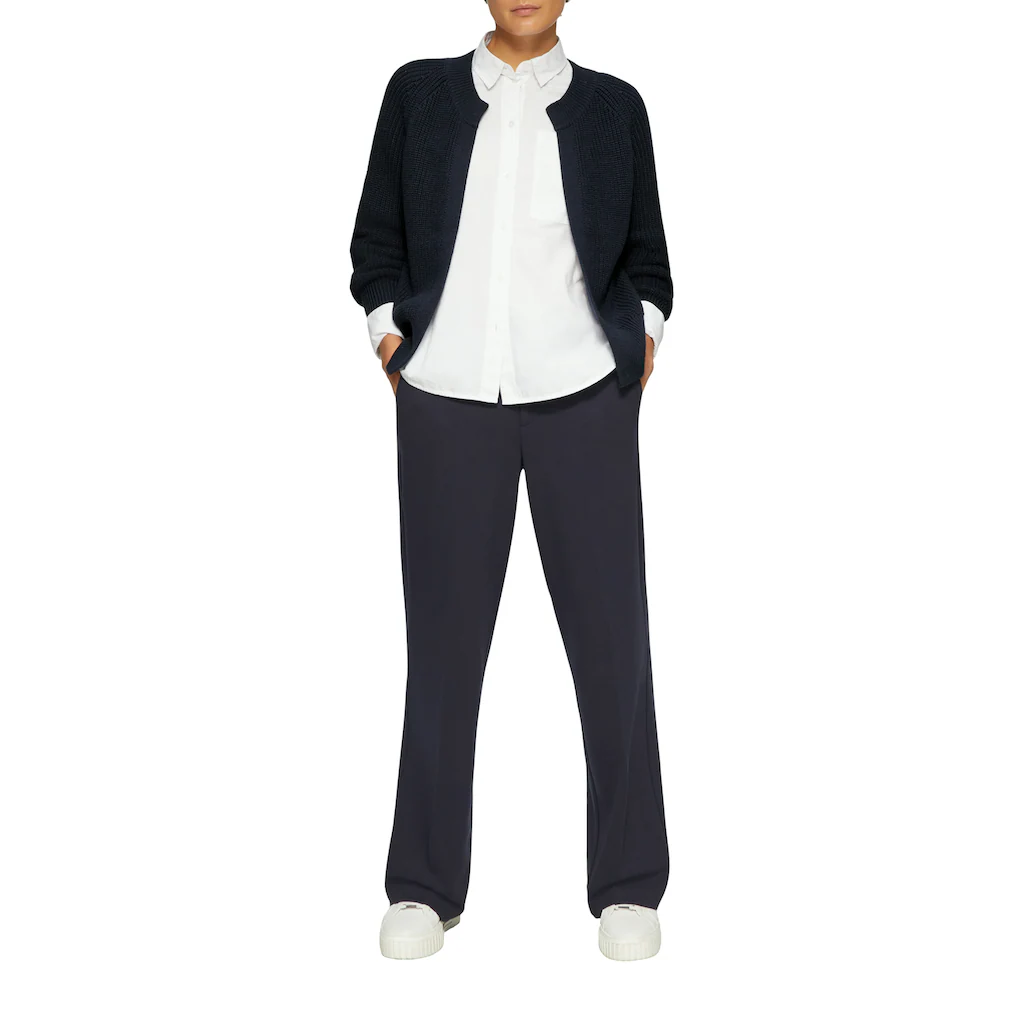 S.Oliver Strickjacke Mit Raglanärmeln