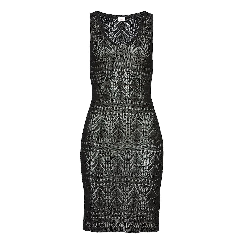 S.Oliver Strickkleid Mit Ajourmuster Bestellen