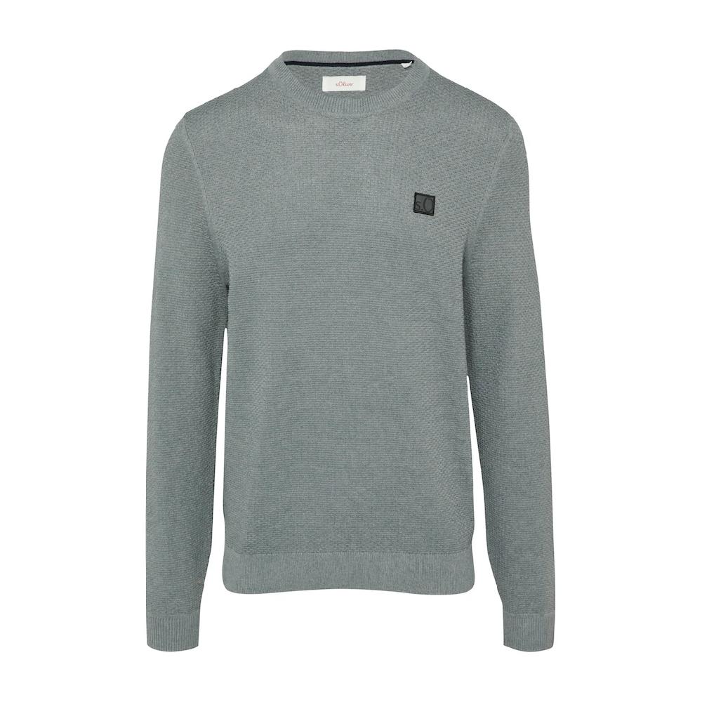 S.Oliver Strickpullover Rundhals In Struktur-Optik ▷ Kaufen