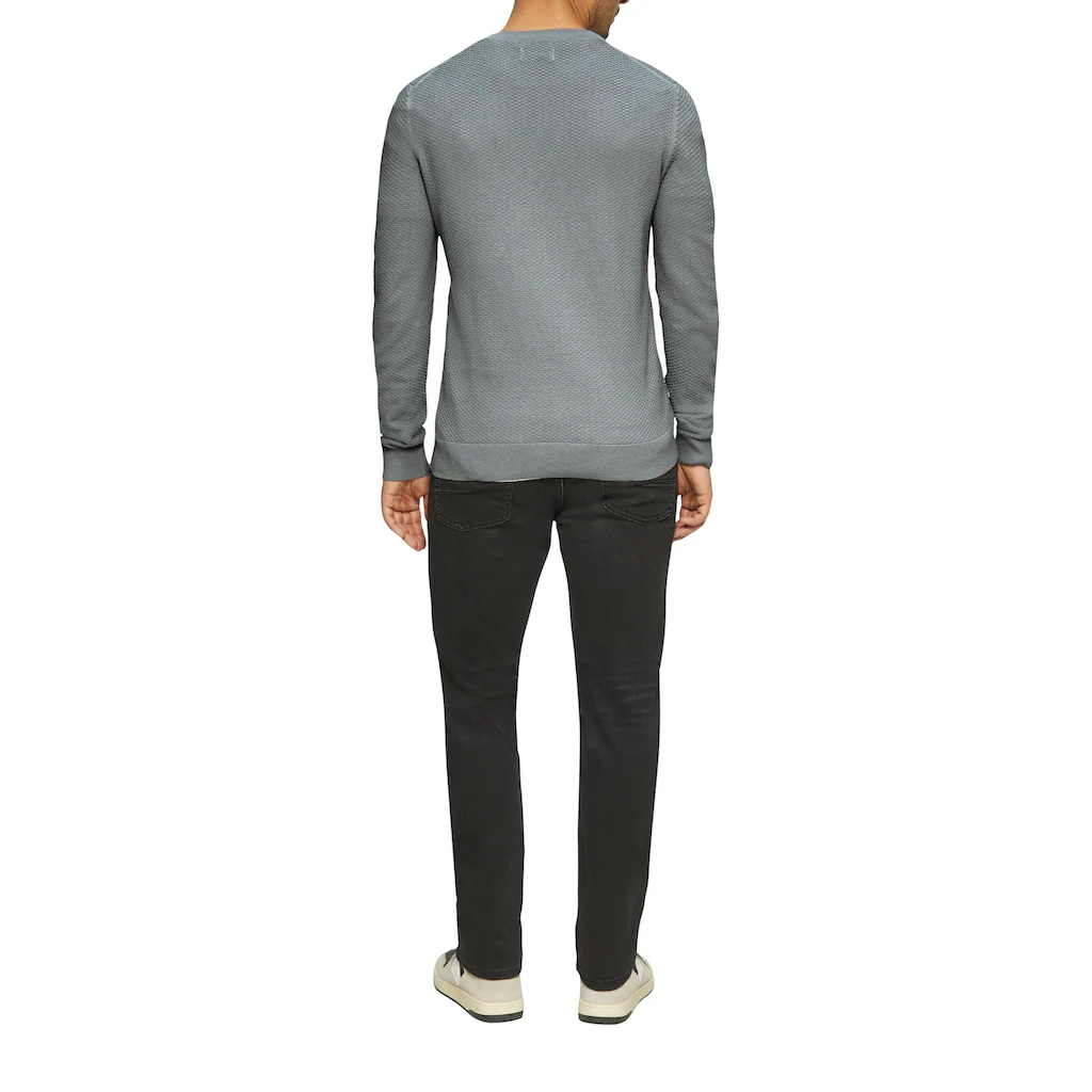 S.Oliver Strickpullover Rundhals In Struktur-Optik ▷ Kaufen