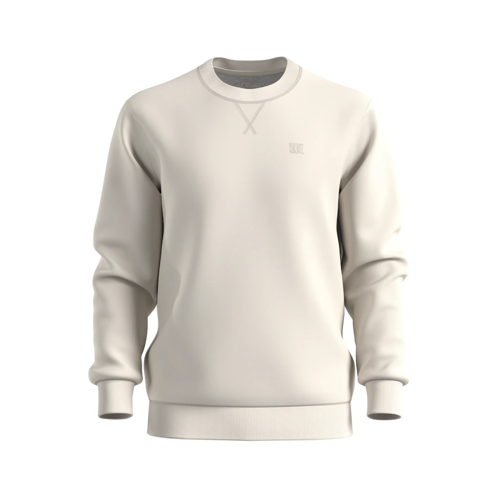 S.Oliver Sweatshirt Mit Logo Stickerei ▷ Für