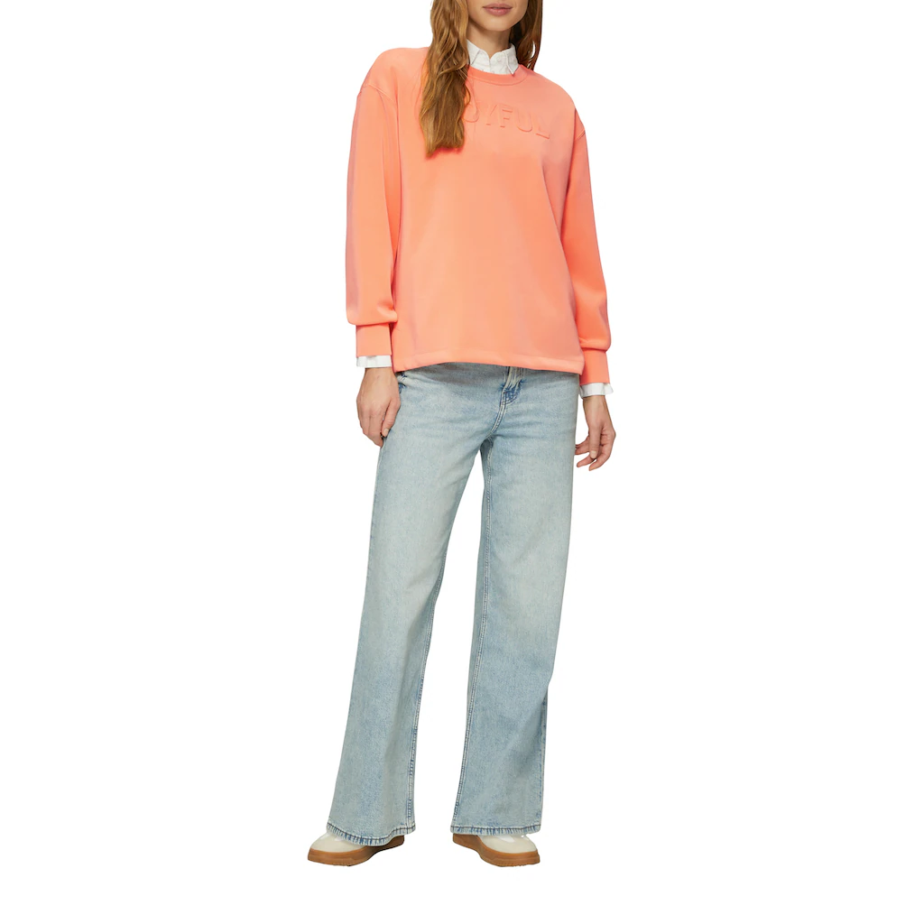 S.Oliver Sweatshirt Mit Schriftzug