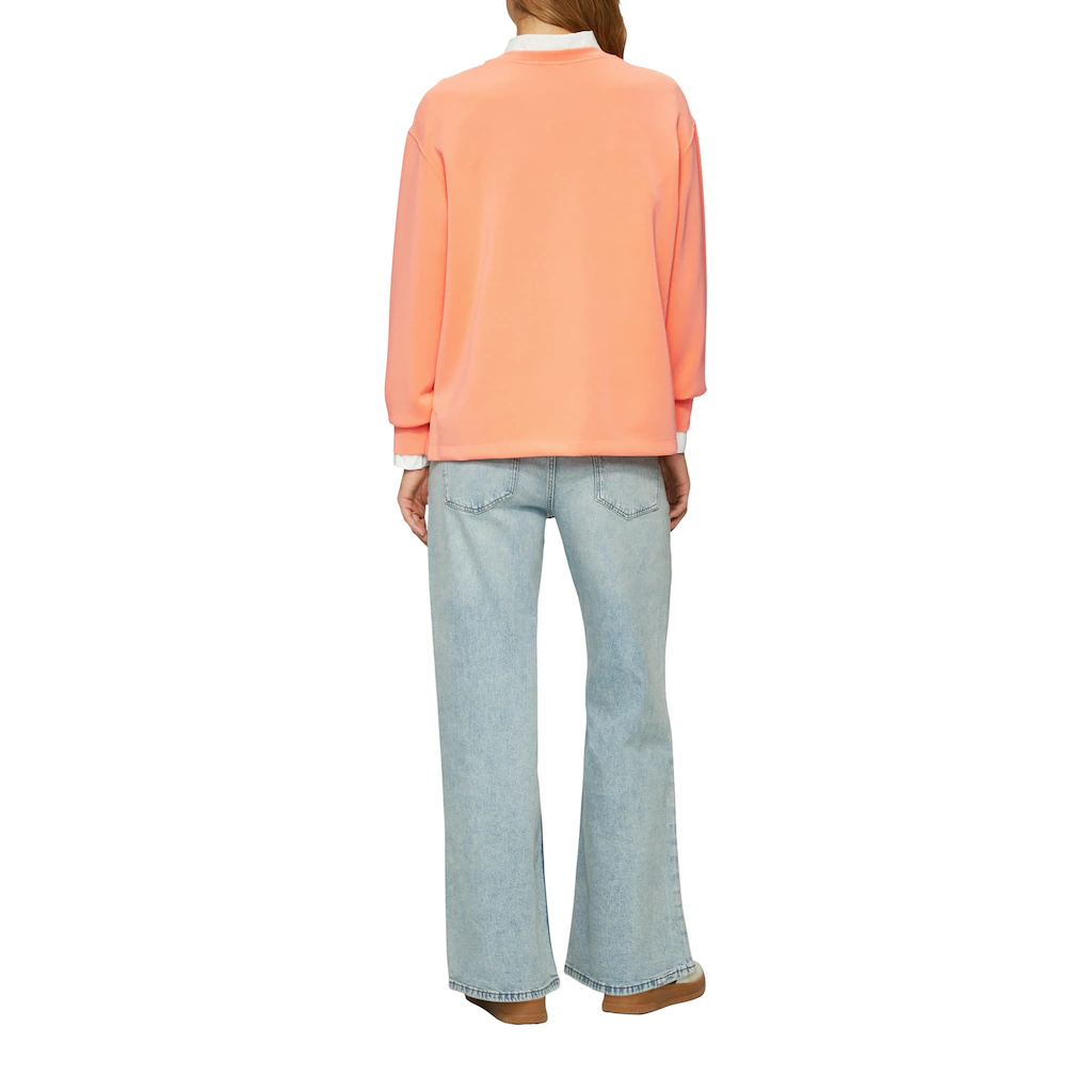 S.Oliver Sweatshirt Mit Schriftzug