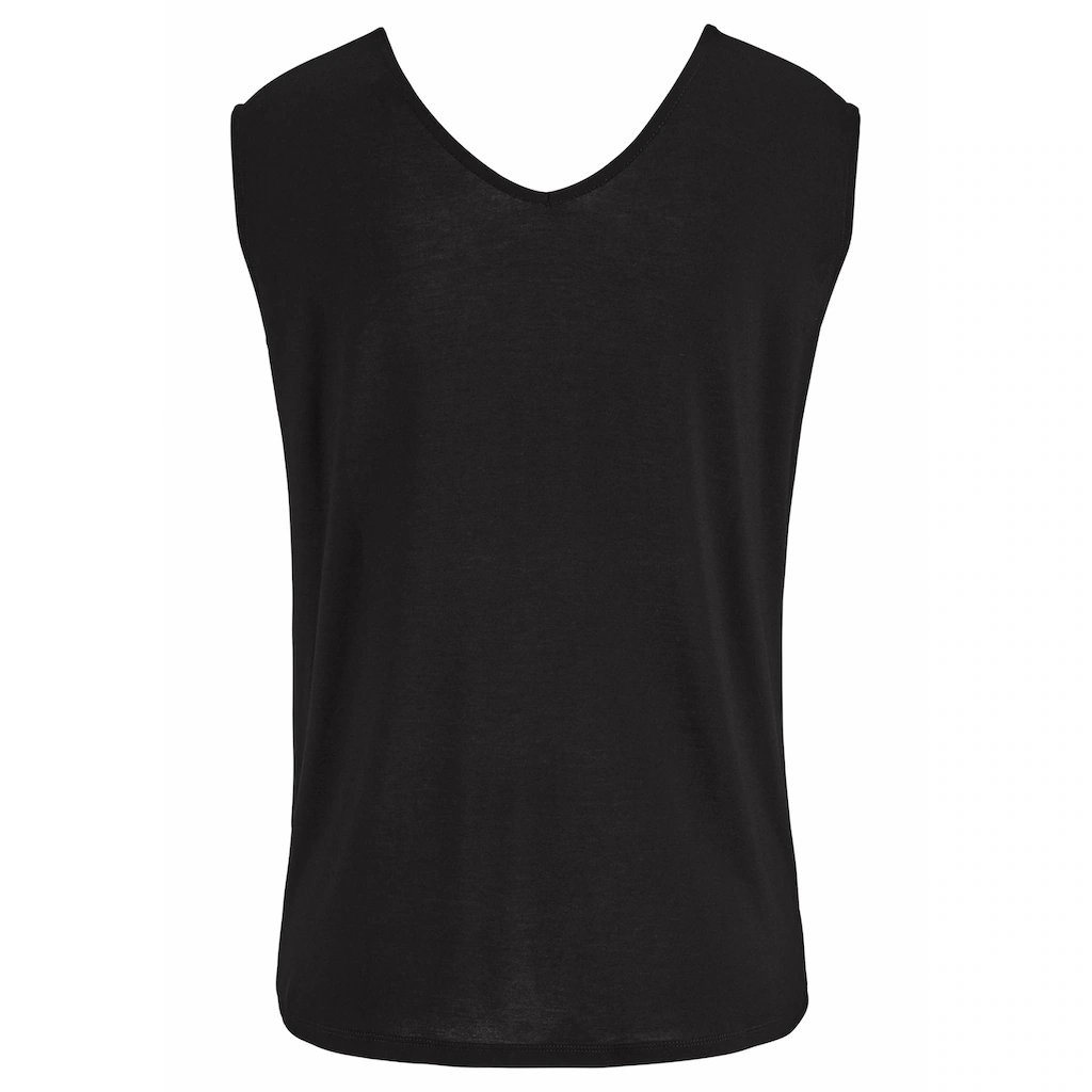 S.Oliver T-Shirt Mit Zierbändern Am Ausschnitt Kurzarmshirt Sommerlich