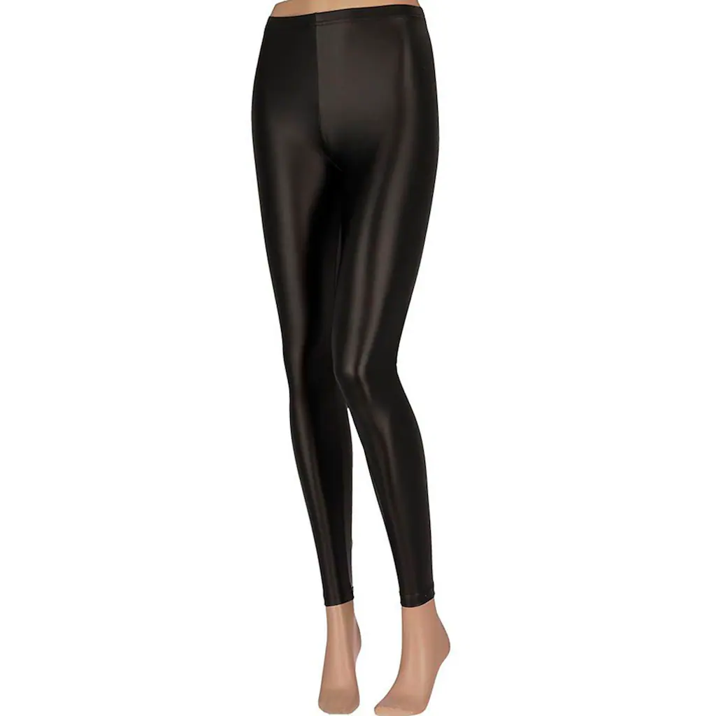 Sarlini Leggings Leicht Glänzend In Lederoptik
