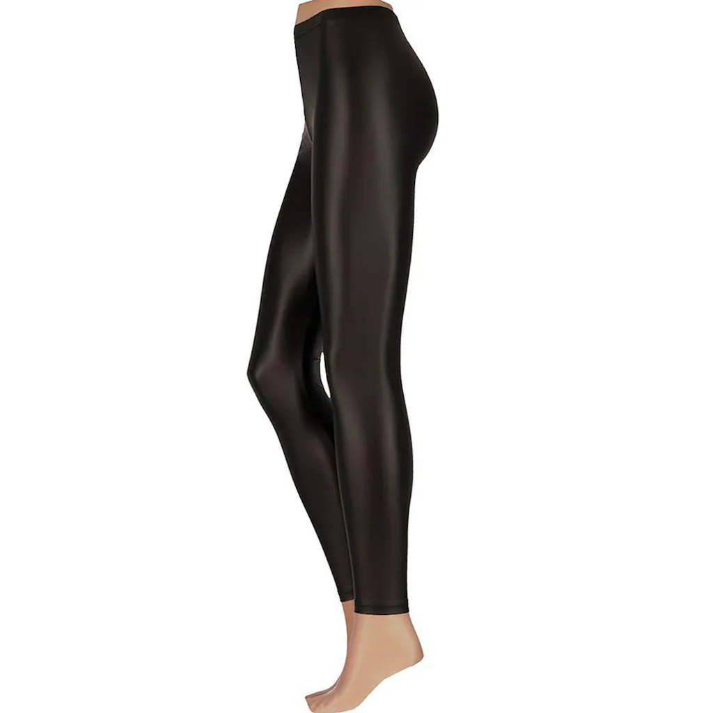 Sarlini Leggings Leicht Glänzend In Lederoptik