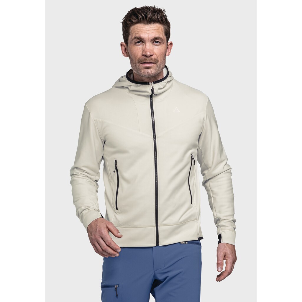 Schöffel Fleecejacke »Mountain Fleece Hoody Style Blaueis MNS« Mit Kapuze Auf Rechnung Online Bestellen
