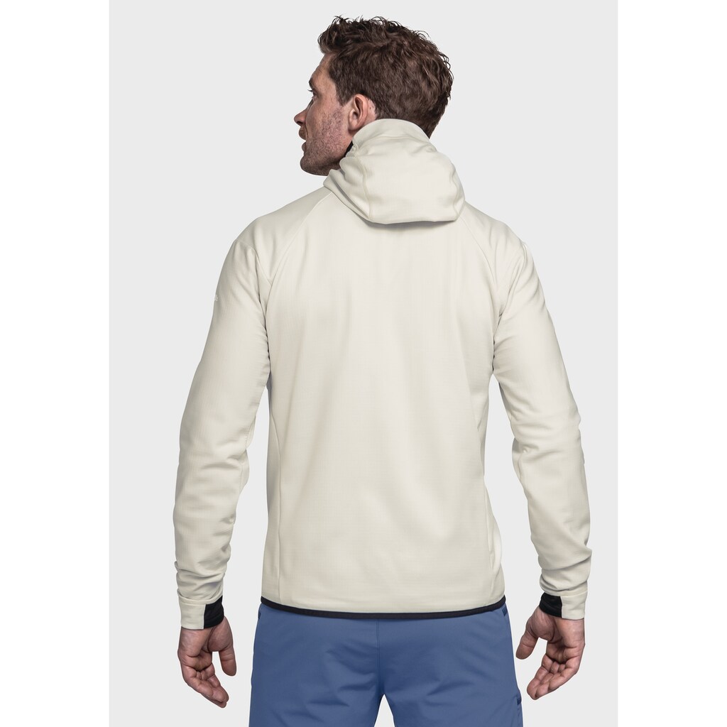 Schöffel Fleecejacke »Mountain Fleece Hoody Style Blaueis MNS« Mit Kapuze Auf Rechnung Online Bestellen