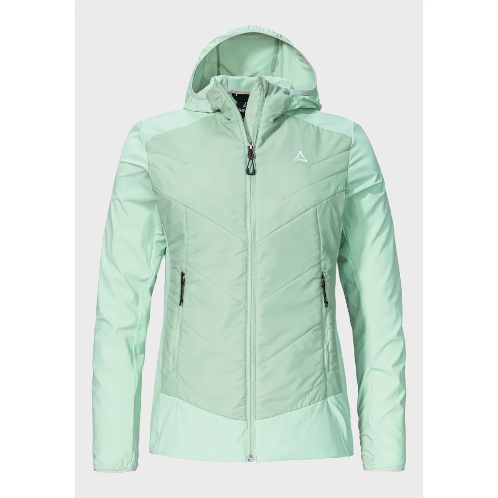 Schöffel Funktionsjacke »Hiking Hybrid Jk Style Blaueis WMS« mit Kapuze