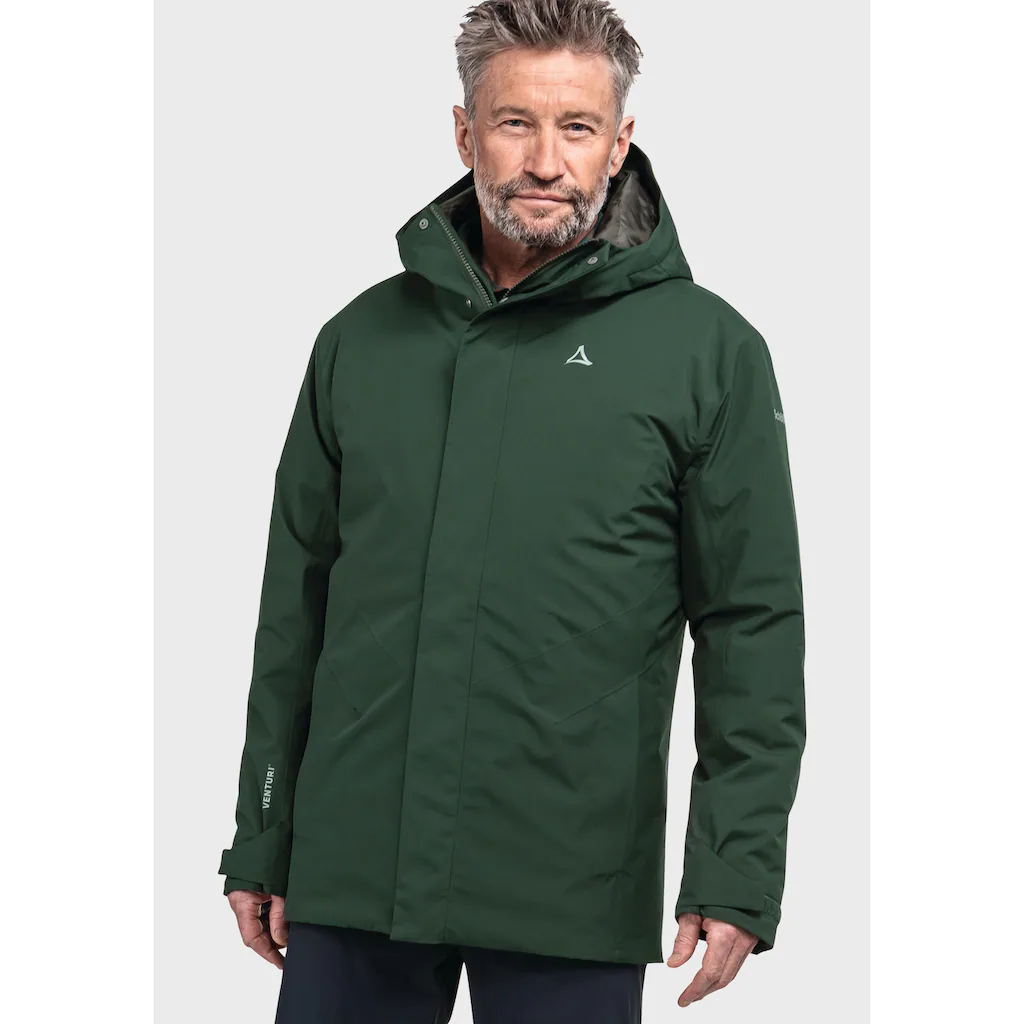 Schöffel Langjacke »Hiking Parka Style Froda MNS« Mit Kapuze ▷ Für