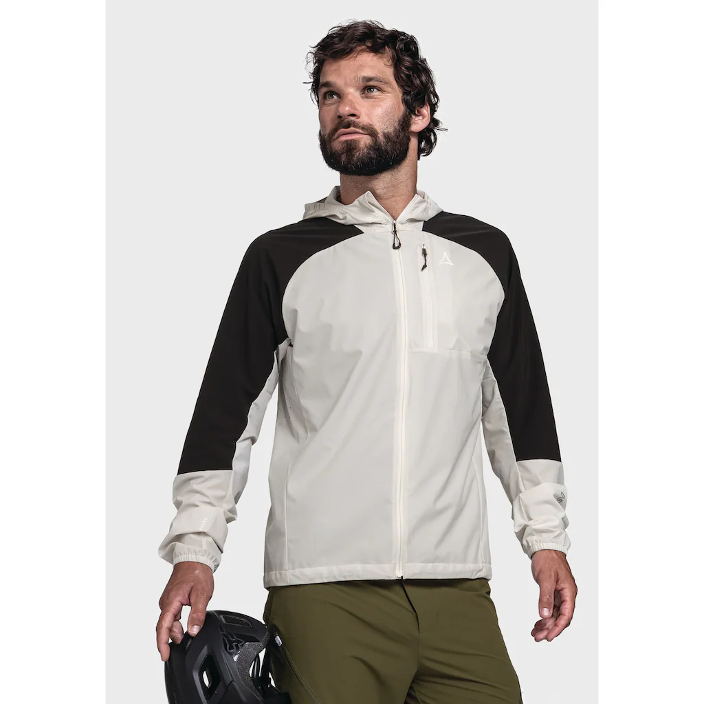 Schöffel Outdoorjacke »Bike Hybrid Jk Style Mamry MNS« Mit Kapuze ▷ Für