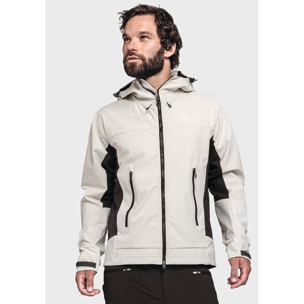 Schöffel Outdoorjacke »Mountain Softshell Jk Style Blaueis MNS« Mit Kapuze Auf Rechnung Online Bestellen