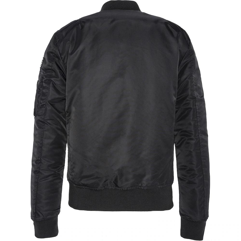 Schott NYC Bomberjacke Mit Zusätzlichen Armtaschen