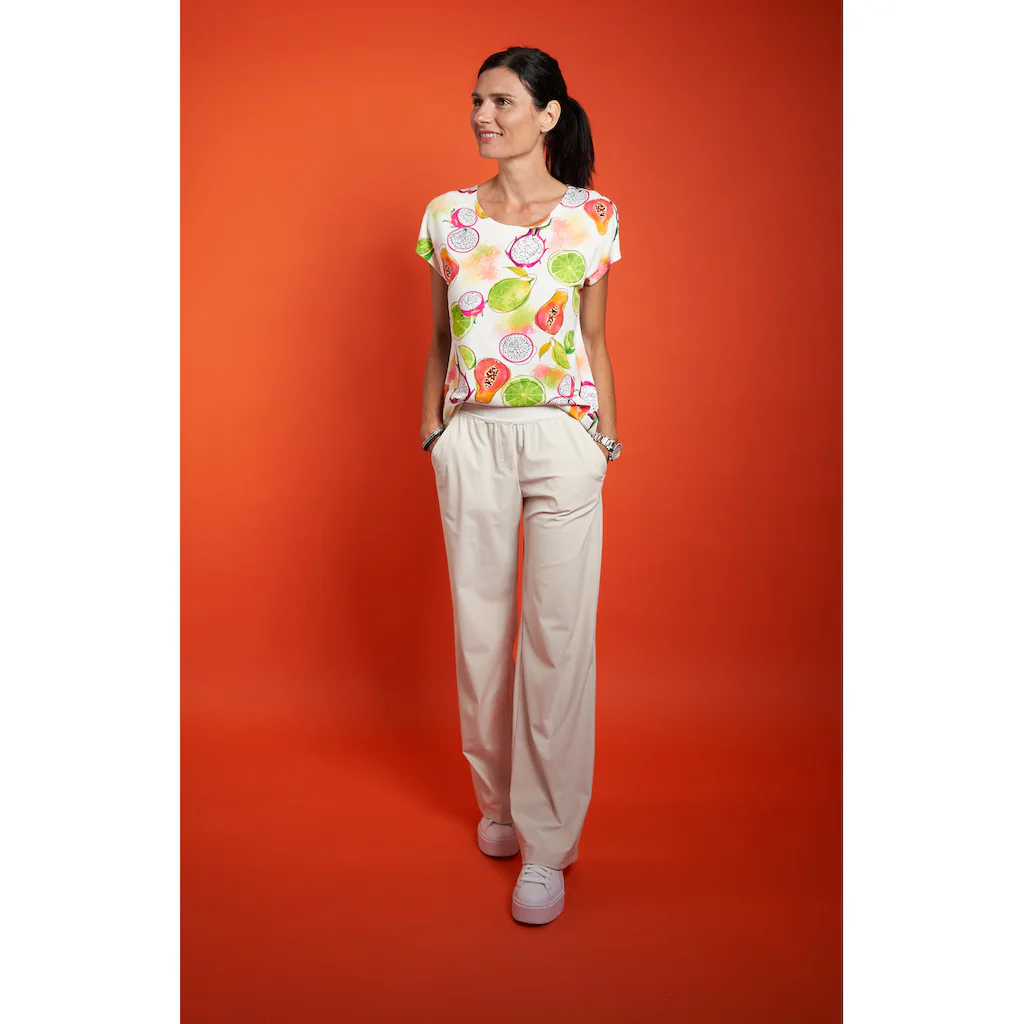 Seidel Moden Kurzarmshirt Mit All-Over Print MADE IN GERMANY