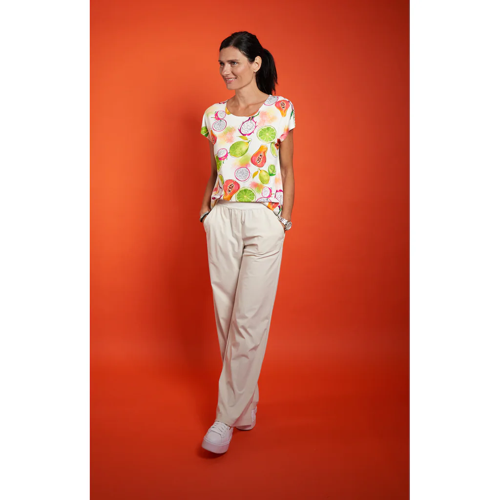 Seidel Moden Kurzarmshirt mit All-Over Print MADE IN GERMANY