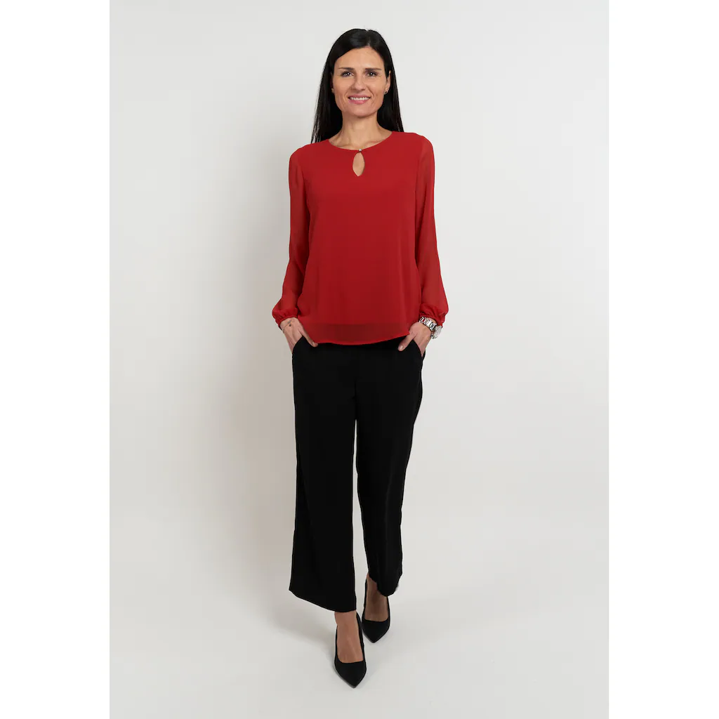 Seidel Moden Langarmbluse MADE IN GERMANY