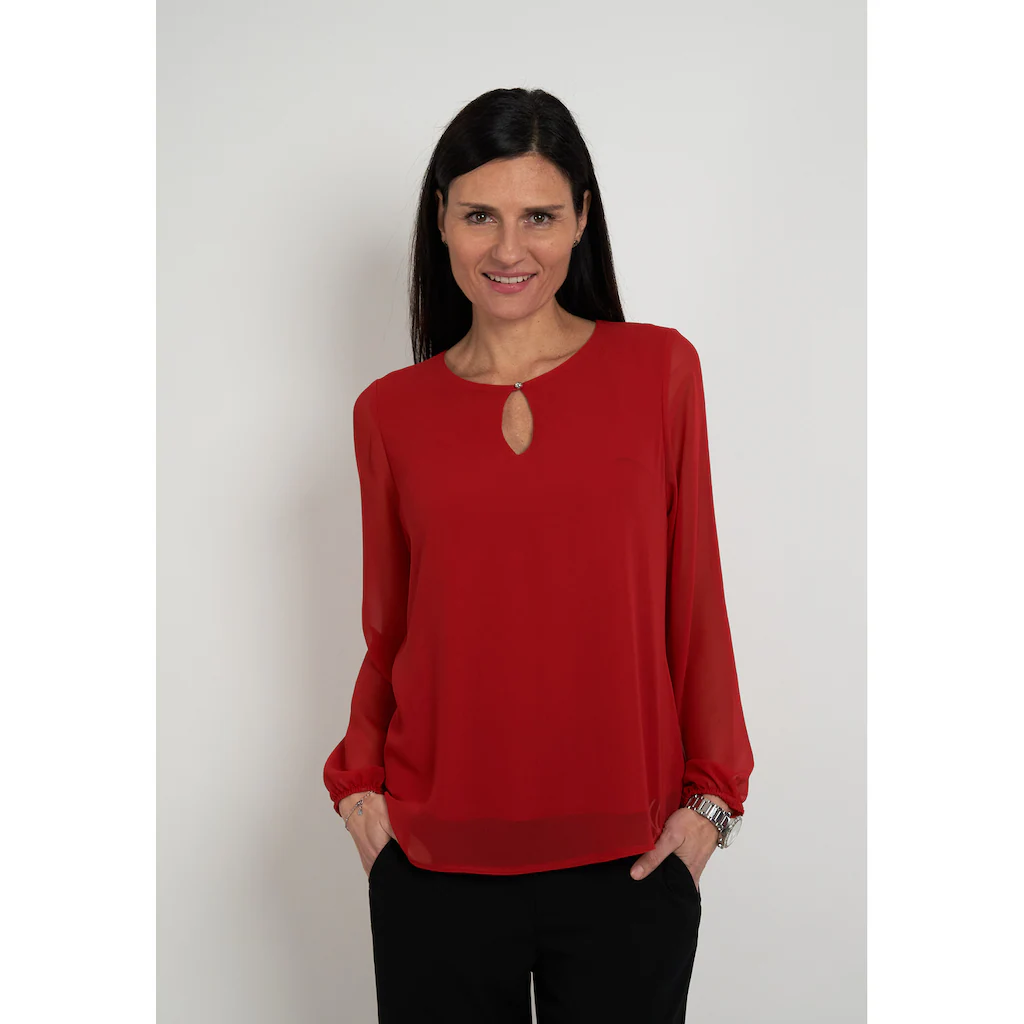 Seidel Moden Langarmbluse MADE IN GERMANY