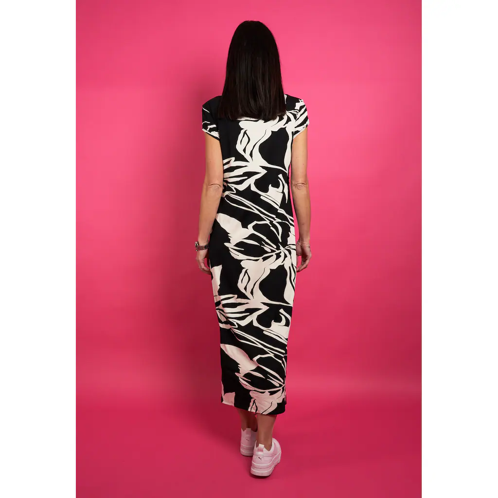 Seidel Moden Maxikleid Mit Floralem Muster MADE IN GERMANY