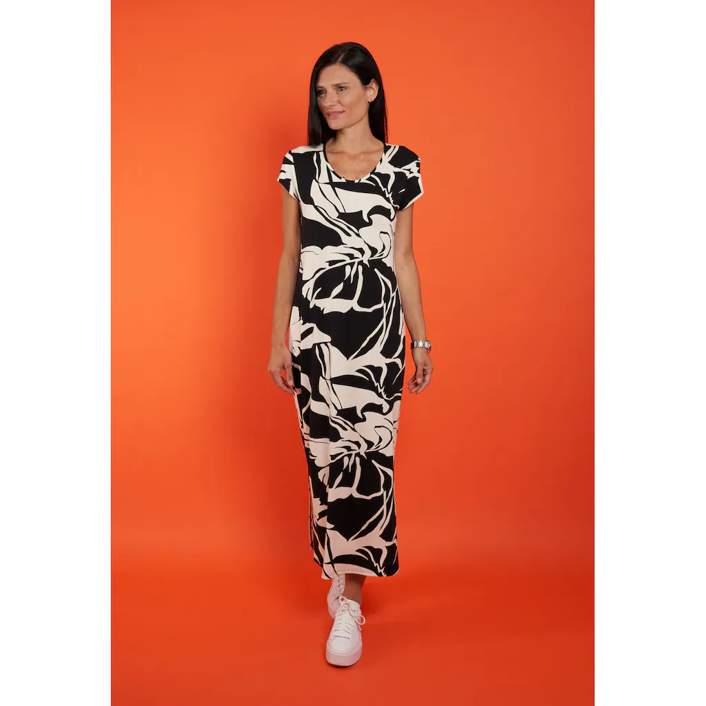 Seidel Moden Maxikleid mit floralem Muster MADE IN GERMANY