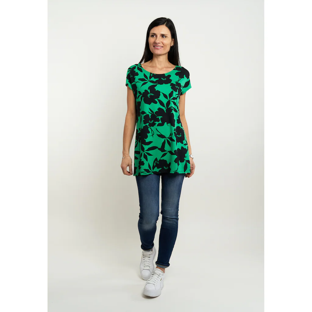 Seidel Moden T-Shirt Mit All-Over Print MADE IN GERMANY