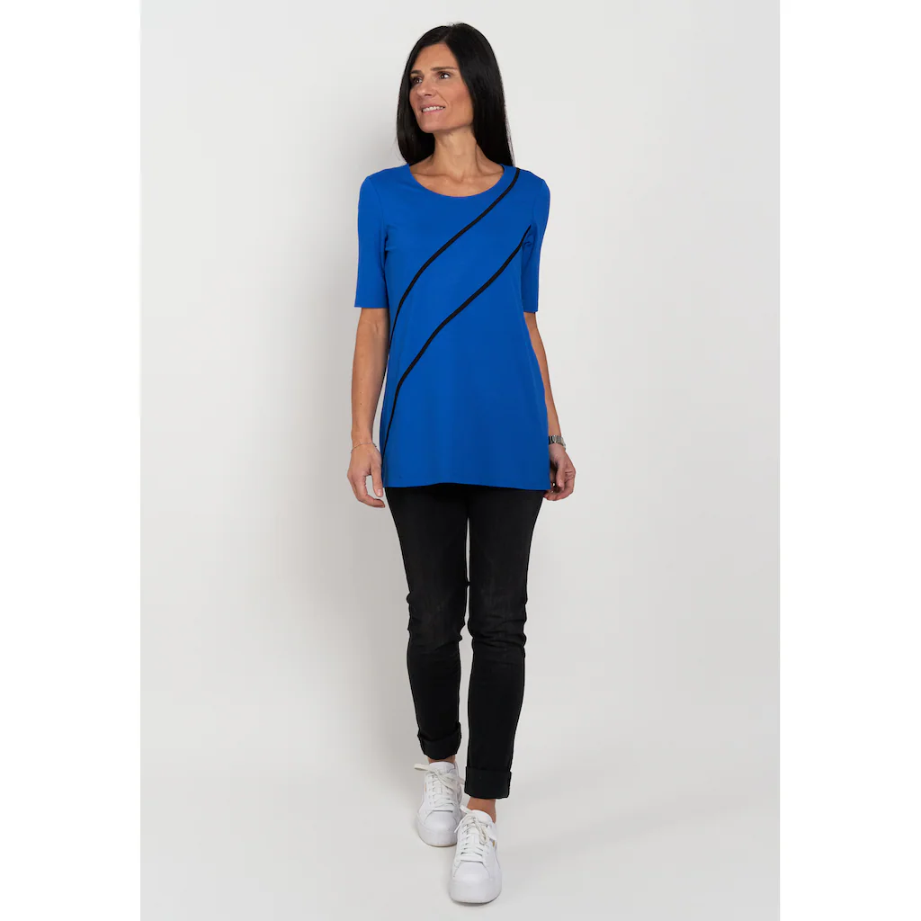 Seidel Moden T-Shirt Mit Streifen MADE IN GERMANY