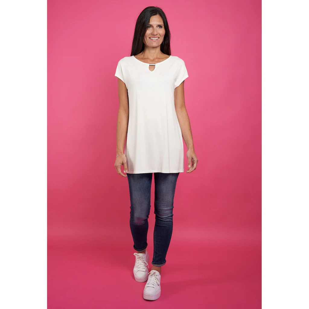 Seidel Moden T-Shirt Mit überschnittenen Schultern MADE IN GERMANY
