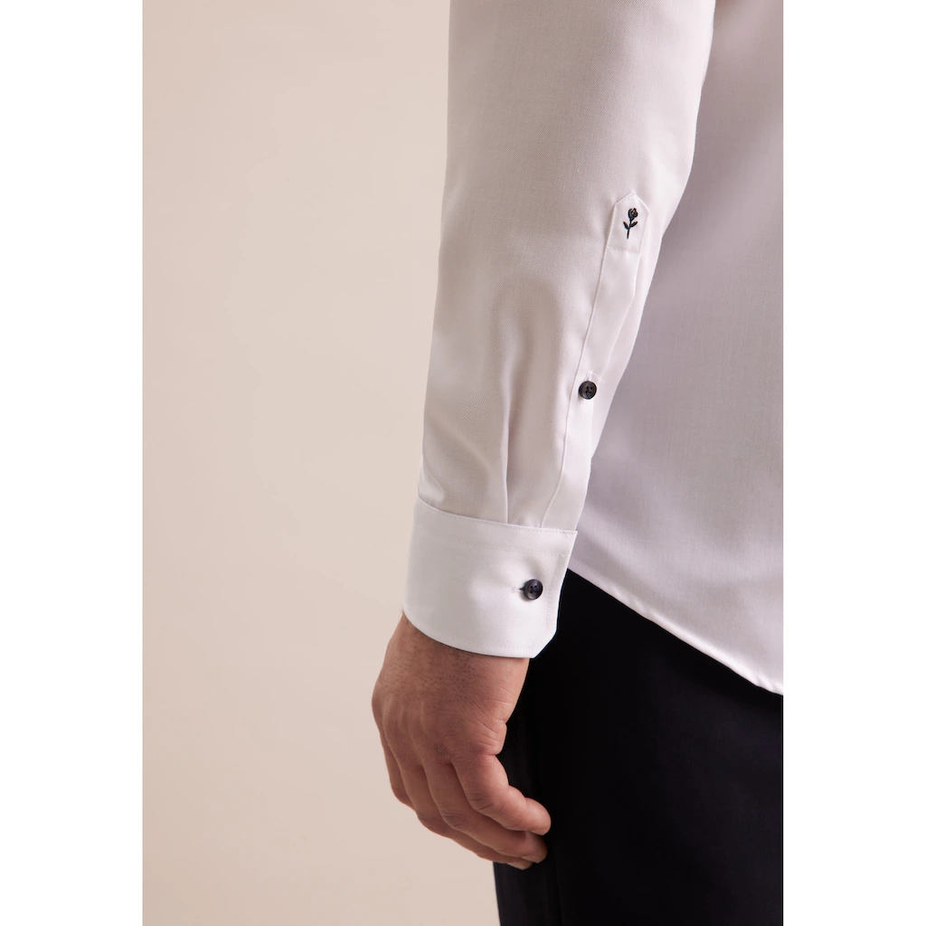 Seidensticker Businesshemd »Regular« Regular Langarm Kentkragen Uni ▷ Bestellen