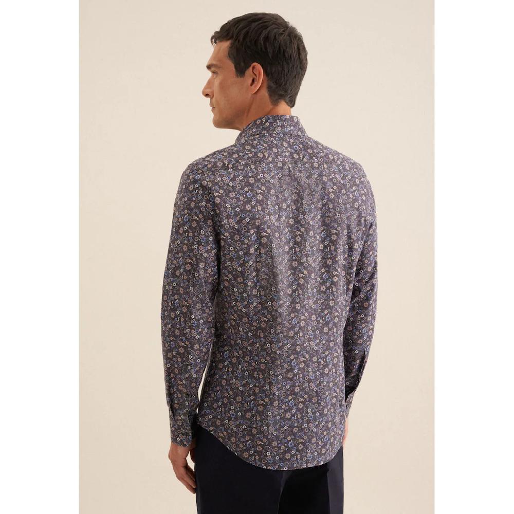 Seidensticker Businesshemd »Shaped« Shaped Langarm Kentkragen Floral ▷ Bestellen