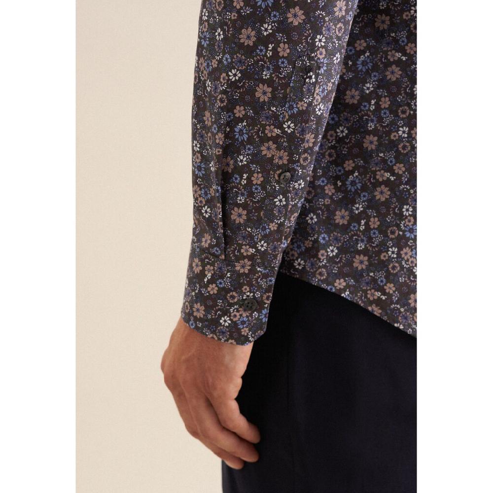 Seidensticker Businesshemd »Shaped« Shaped Langarm Kentkragen Floral ▷ Bestellen