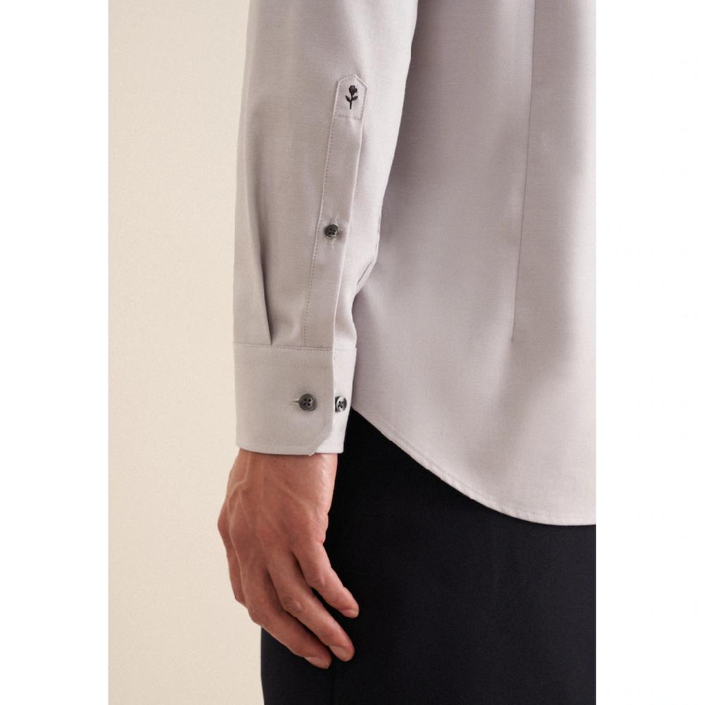 Seidensticker Businesshemd »Slim« Slim Langarm Kentkragen Uni ▷ Kaufen
