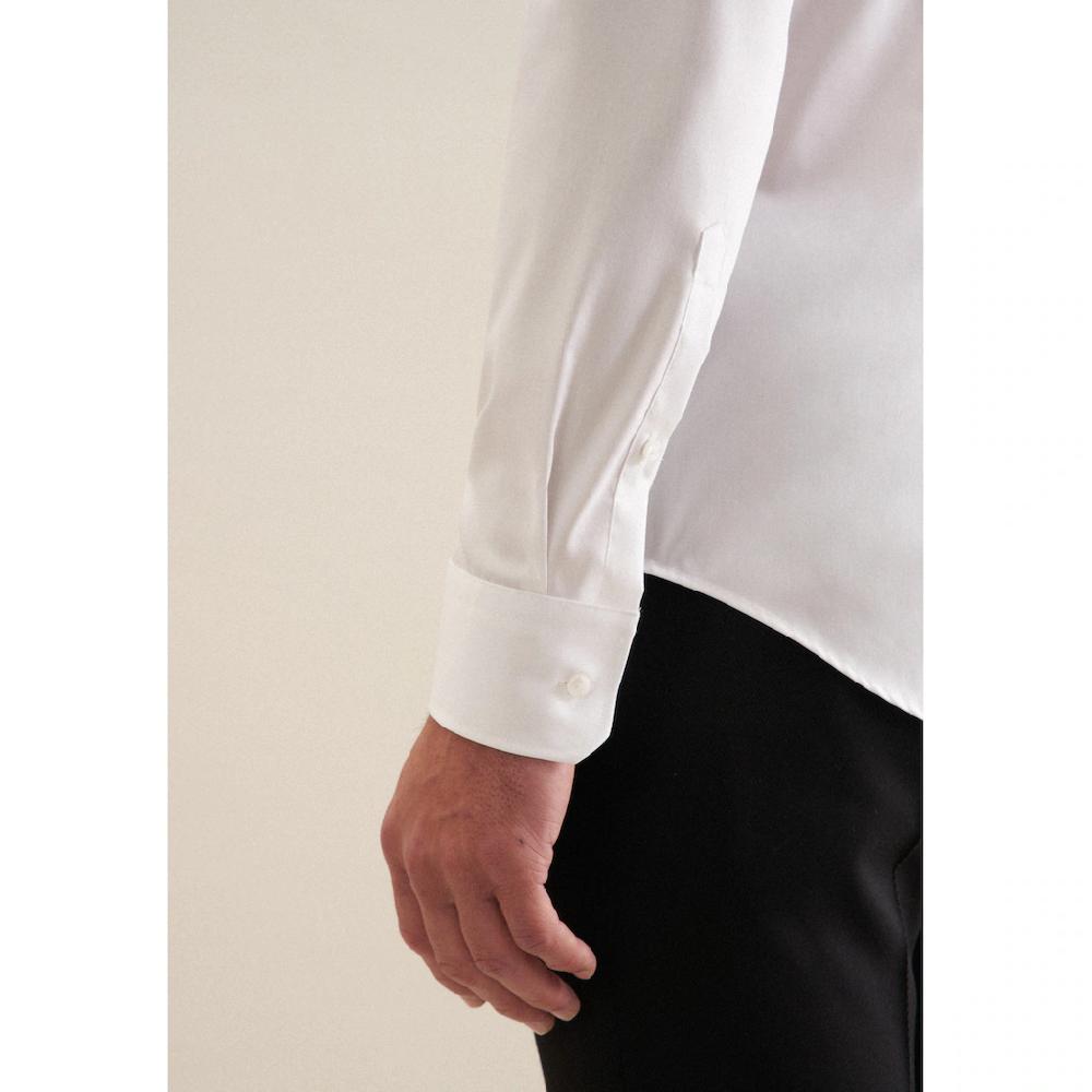 Seidensticker Businesshemd »Slim« Slim Langarm Kentkragen Uni ▷ Kaufen