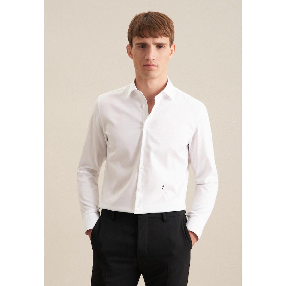seidensticker Businesshemd »Slim« Slim Langarm Kentkragen Uni ▷ kaufen