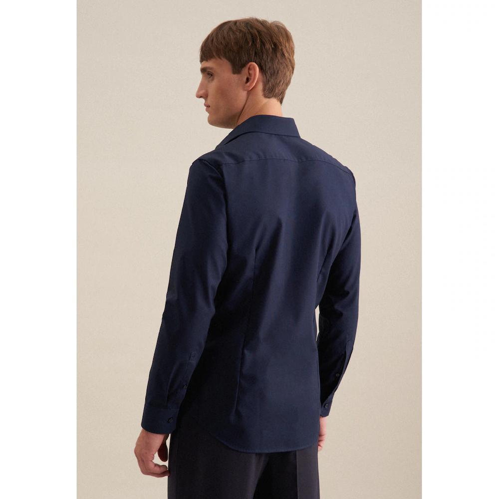 Seidensticker Businesshemd »Slim« Slim Langarm Kentkragen Uni ▷ Bestellen