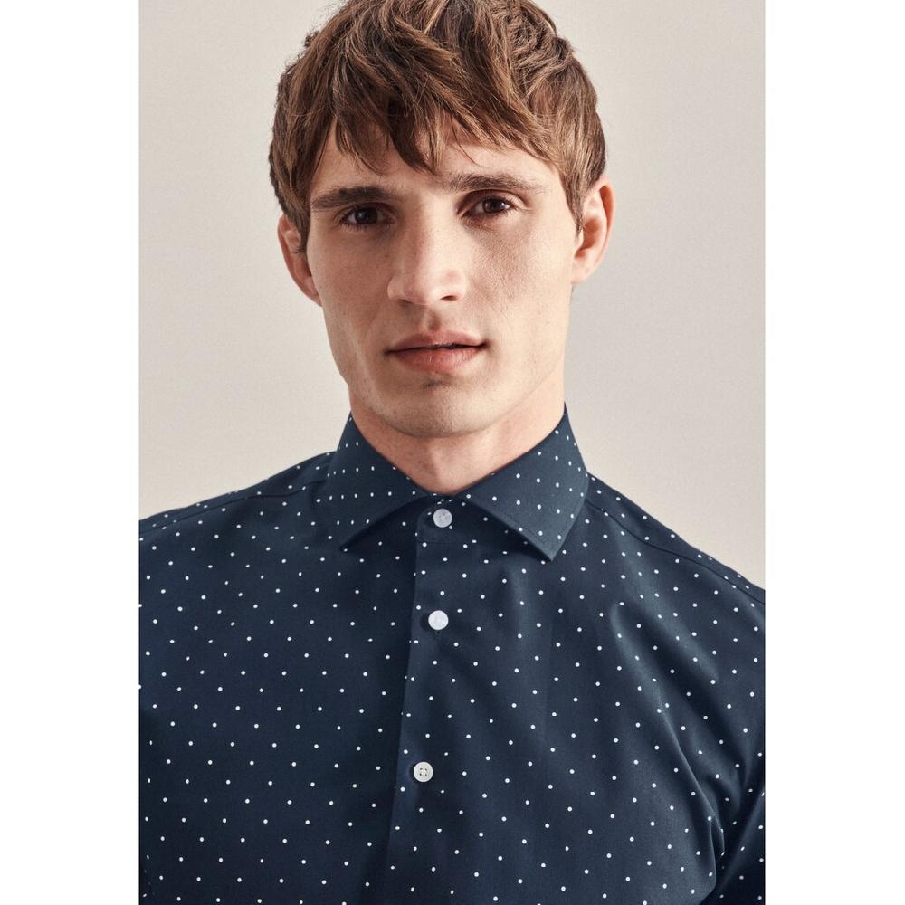 Seidensticker Businesshemd »Slim« Slim Langarm Kentkragen Punkte ▷ Kaufen