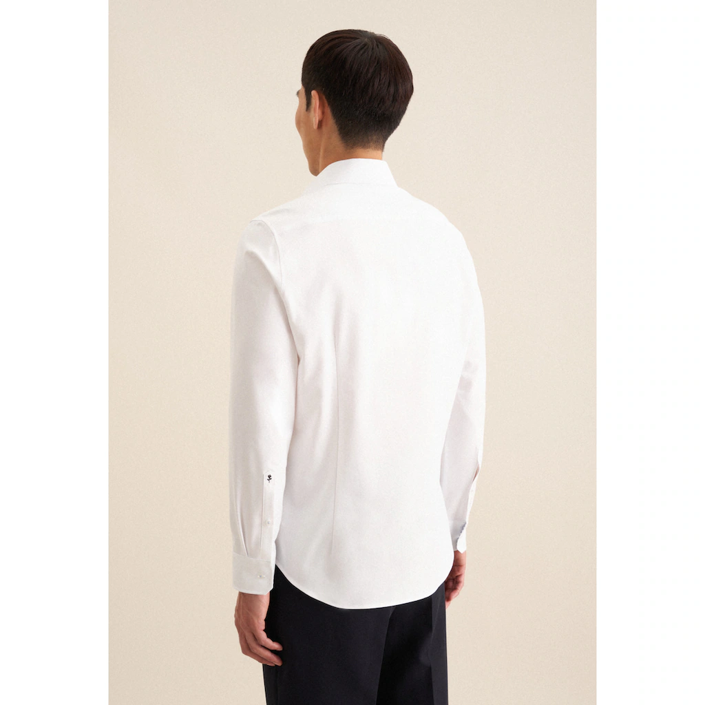Seidensticker Businesshemd »Slim« Slim Langarm Kentkragen Uni ▷ Kaufen