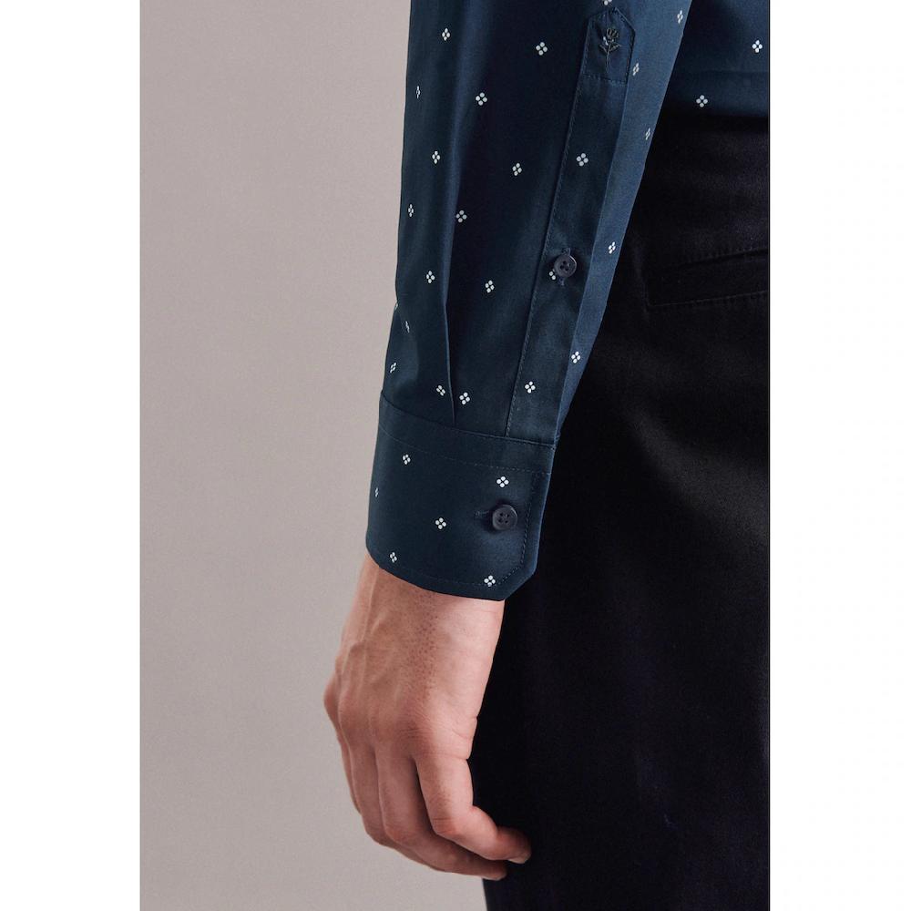 Seidensticker Businesshemd »X-Slim« X-Slim Langarm Kentkragen Druck ▷ Kaufen