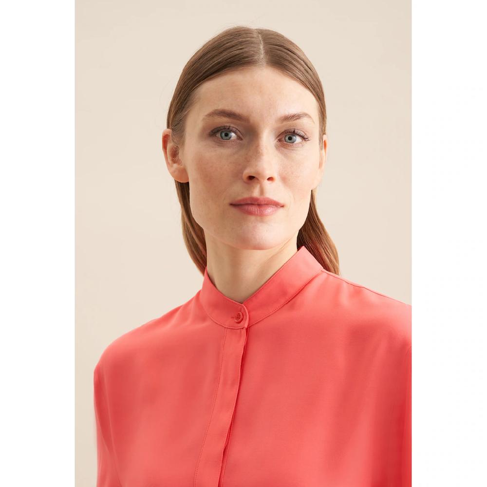 Seidensticker Shirtbluse »Schwarze Rose« Kurzarm Rundhals Uni