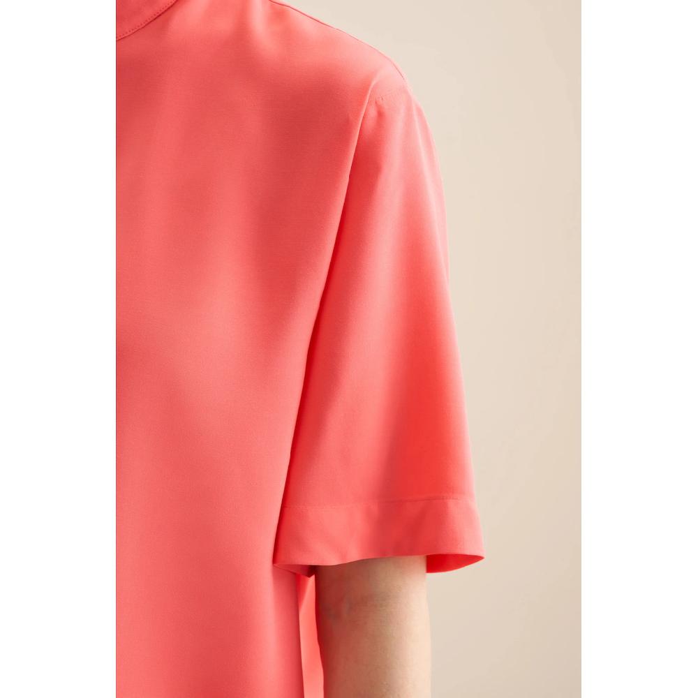 Seidensticker Shirtbluse »Schwarze Rose« Kurzarm Rundhals Uni