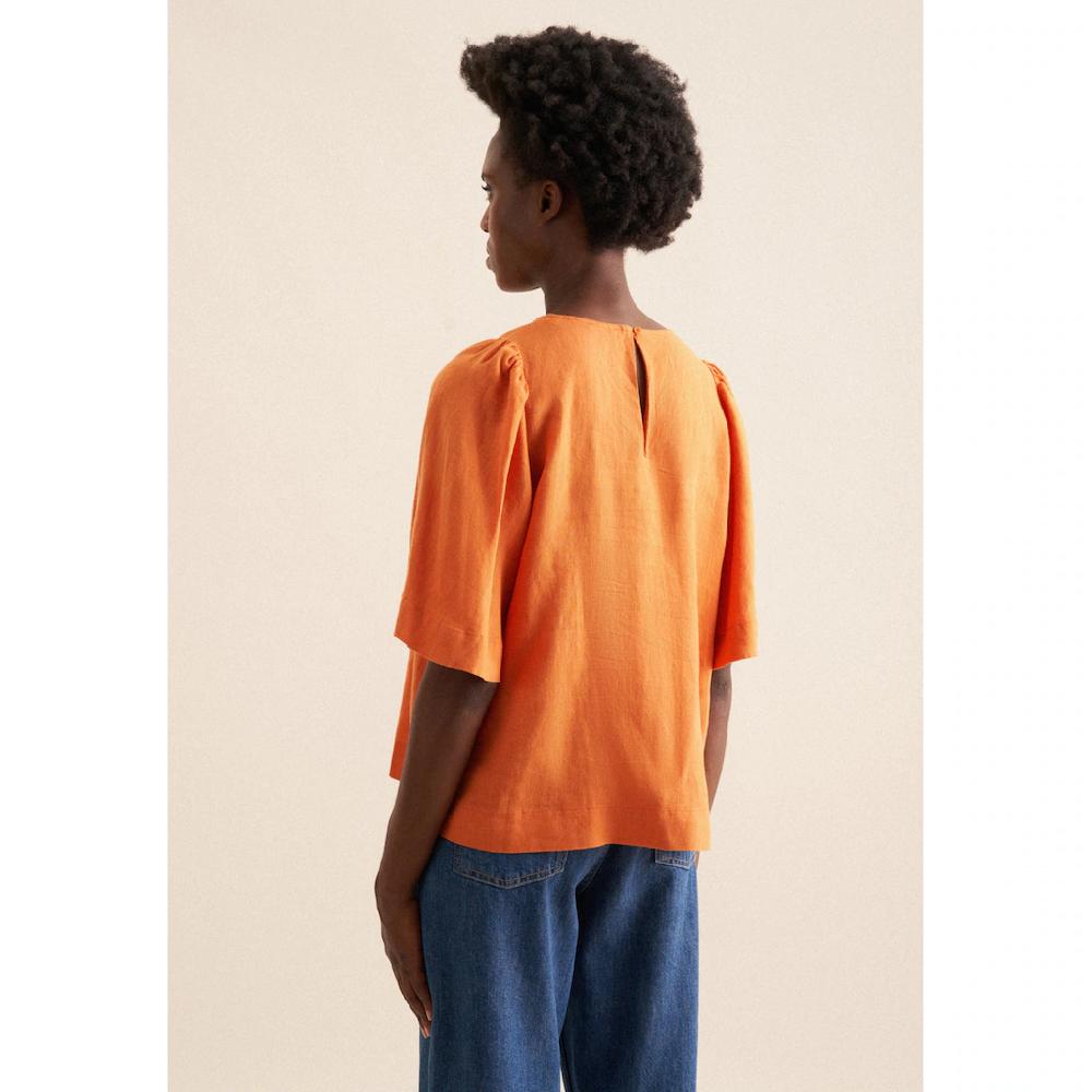Seidensticker Shirtbluse »Schwarze Rose« Kurzarm Rundhals Uni