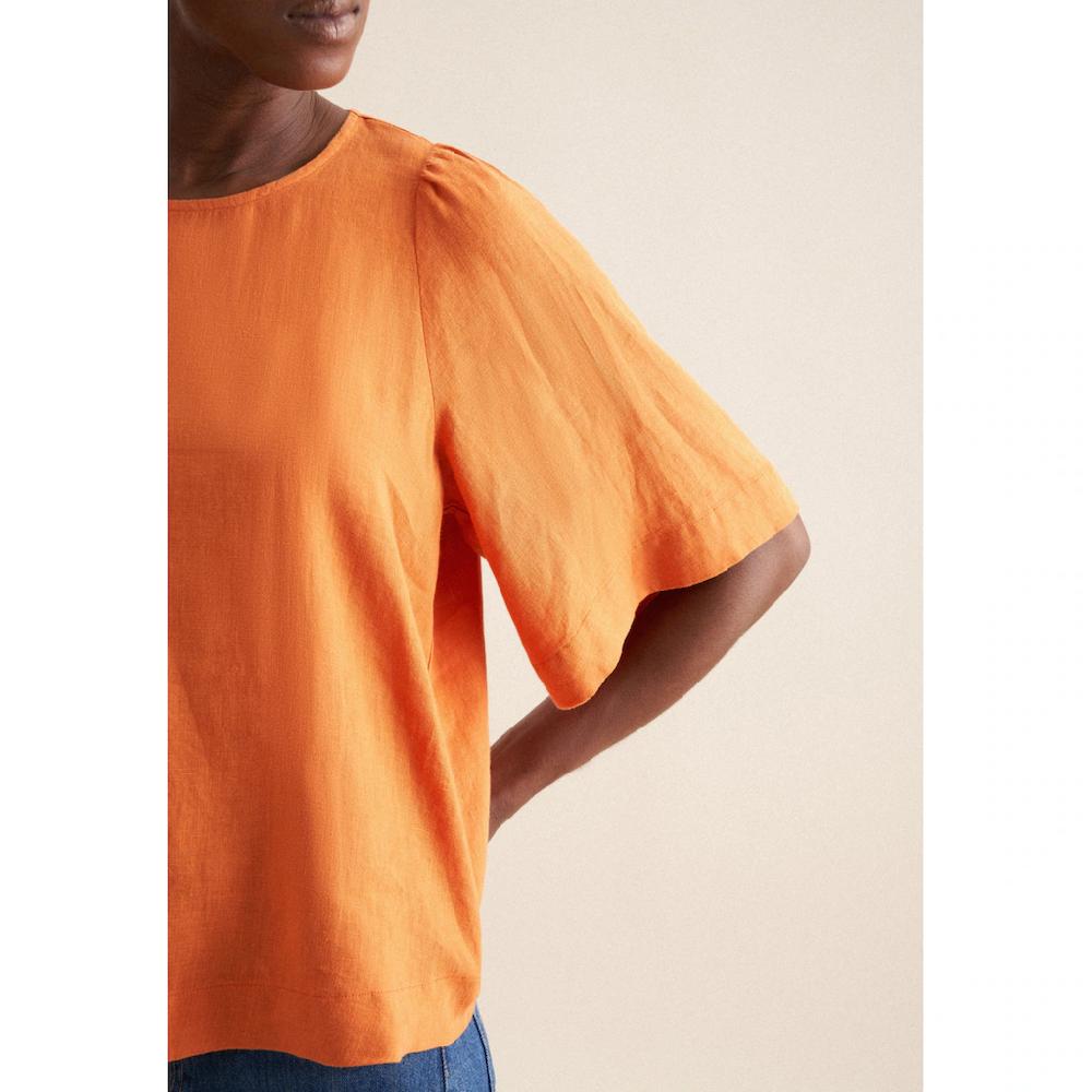 Seidensticker Shirtbluse »Schwarze Rose« Kurzarm Rundhals Uni