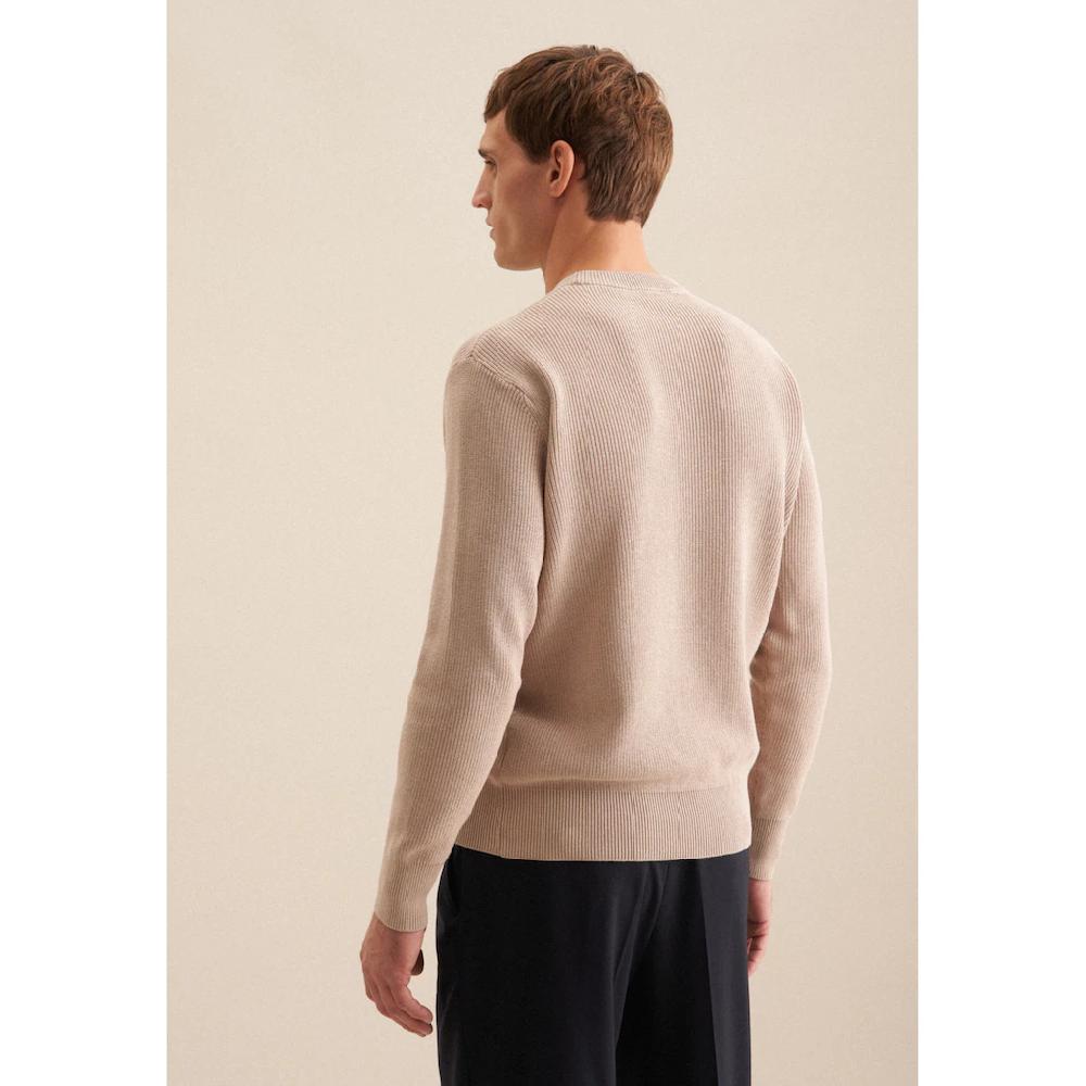 Seidensticker Strickpullover Rundhals Uni ▷ Kaufen