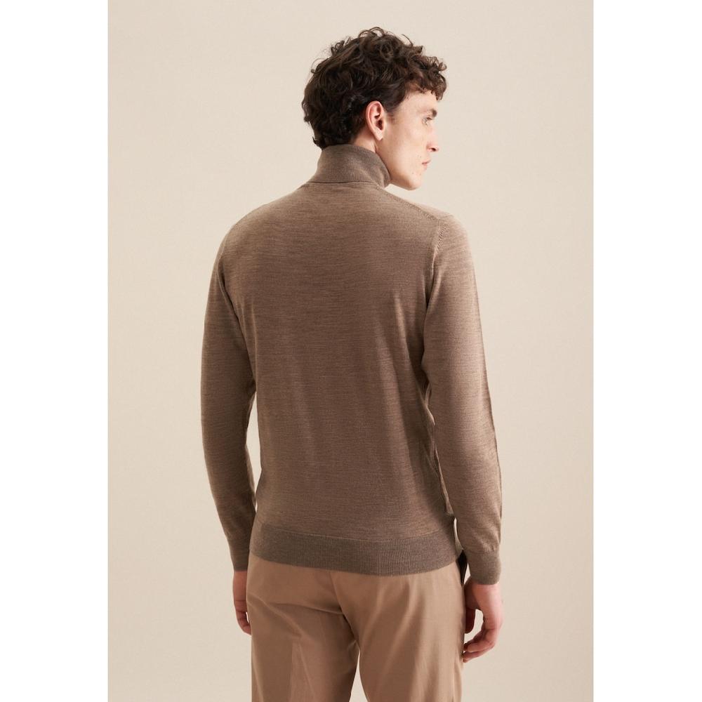 Seidensticker Strickpullover »Schwarze Rose« Langarm Rollkragen Uni ▷ Bestellen