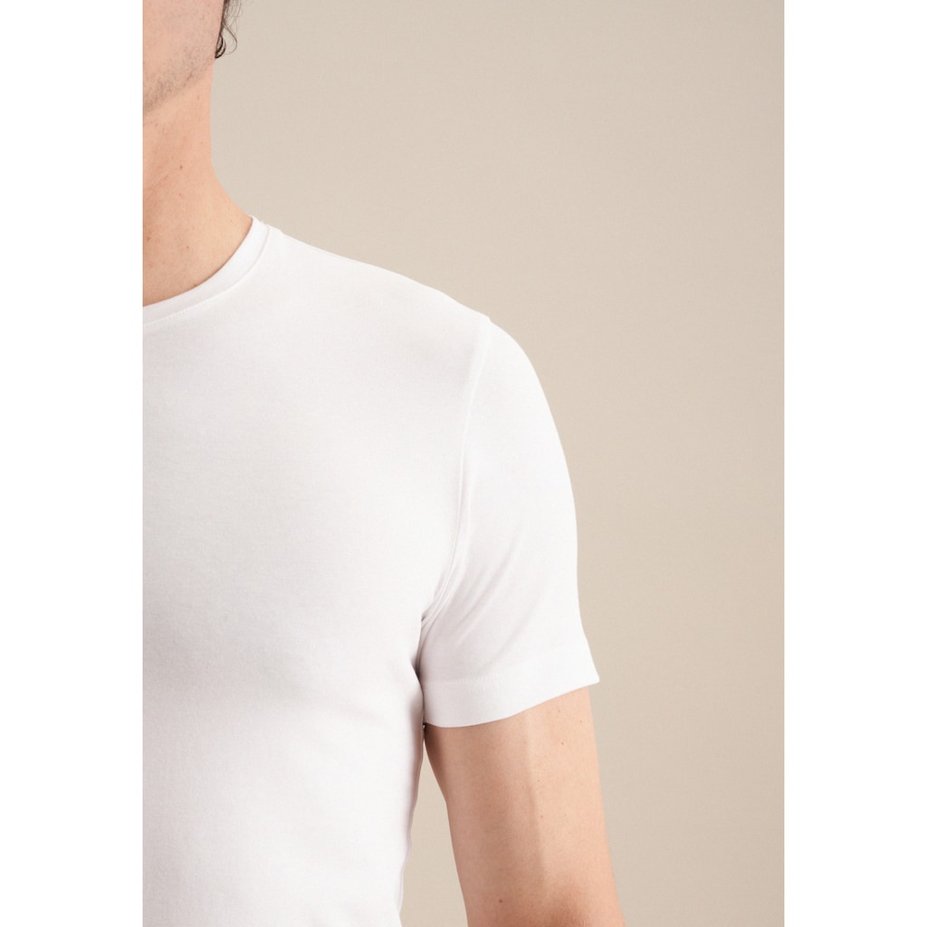 Seidensticker T-Shirt »Schwarze Rose« Kurzarm Rundhals Uni ▷ Kaufen