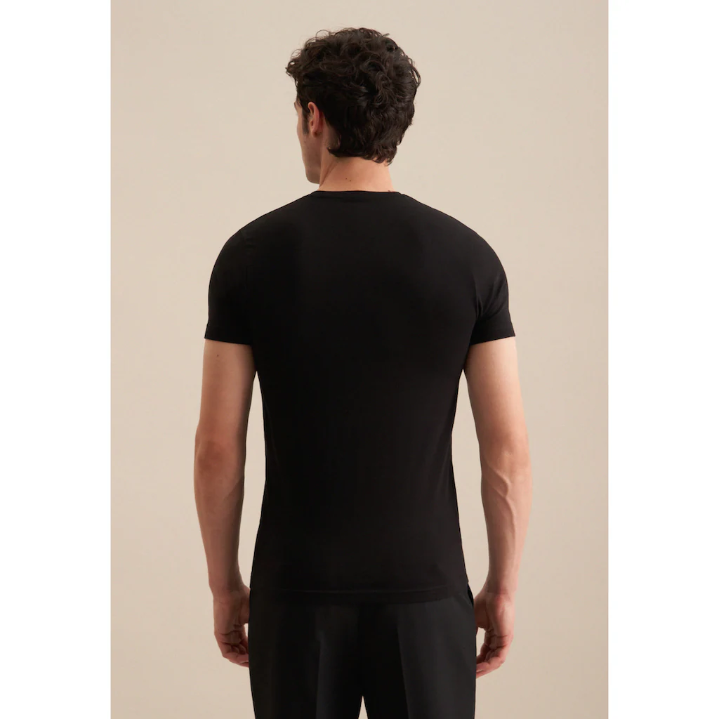 Seidensticker T-Shirt »Schwarze Rose« Kurzarm Rundhals Uni ▷ Kaufen
