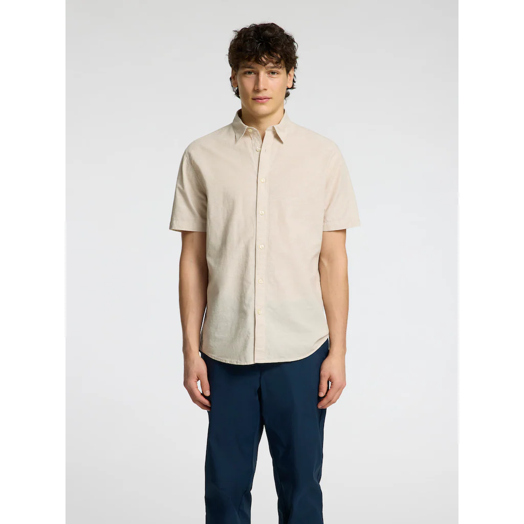 SELECTED HOMME Kurzarmhemd »SLHREG-SUN SHIRT SS NOOS«