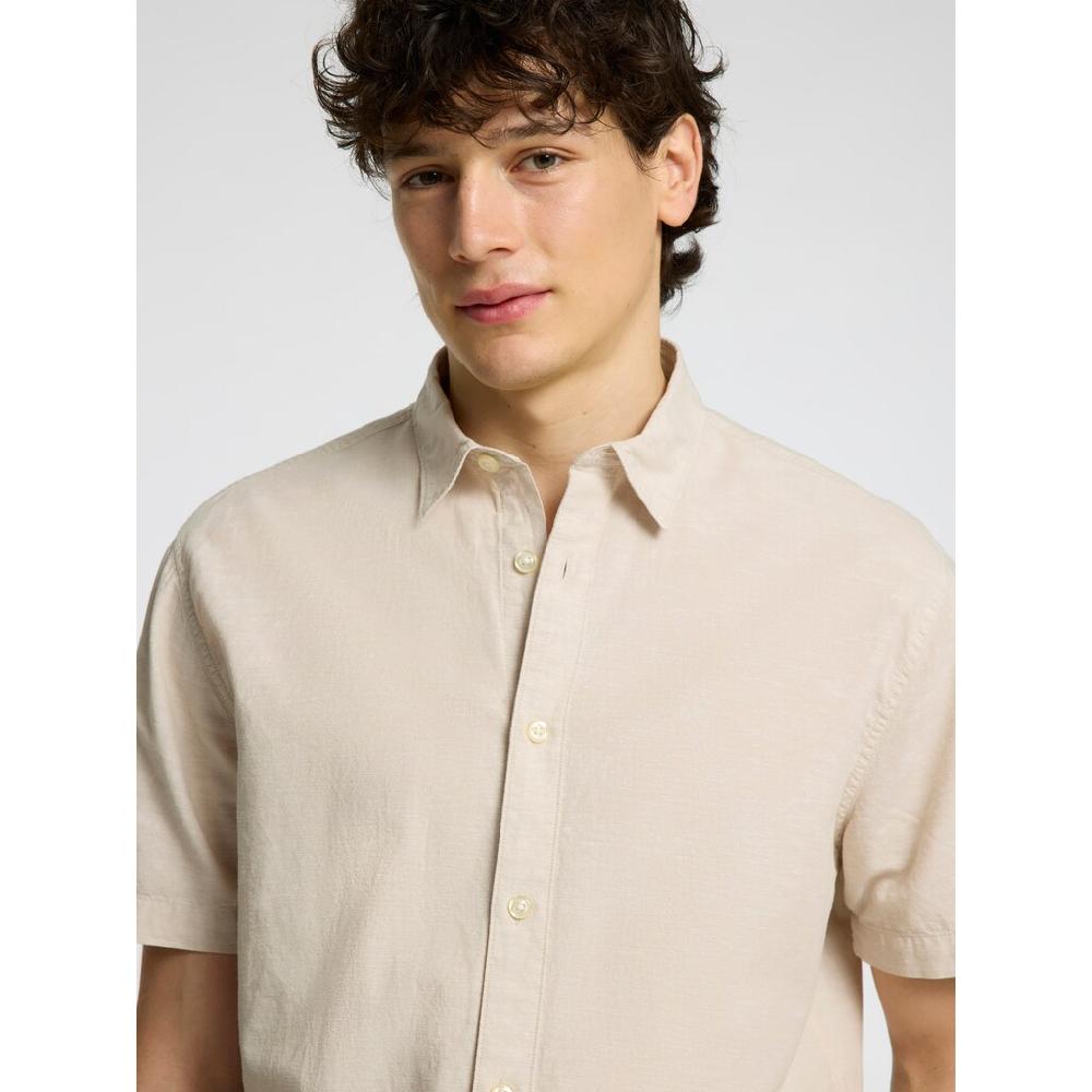 SELECTED HOMME Kurzarmhemd »SLHREG-SUN SHIRT SS NOOS«