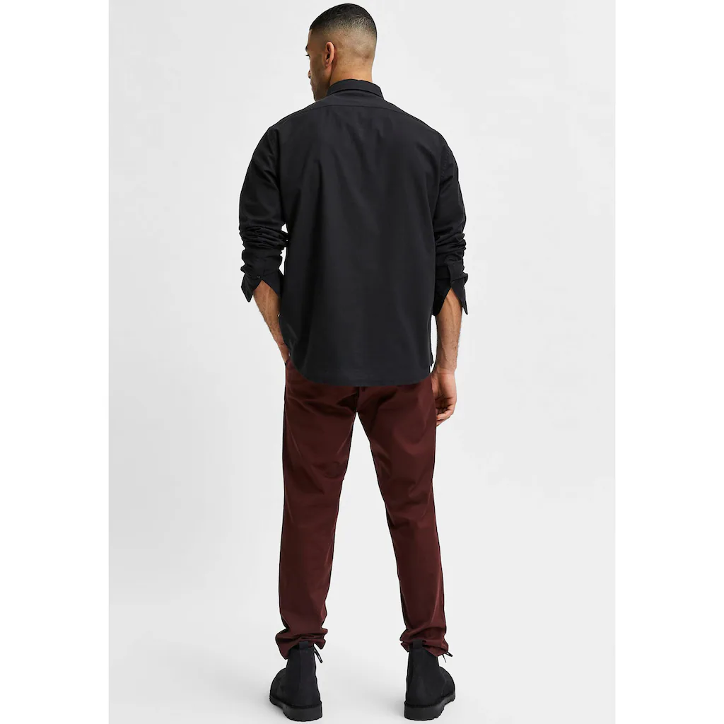 SELECTED HOMME Langarmhemd »SLHREGRICK-OX FLEX S« Mit Brusttasche ▷ Bestellen